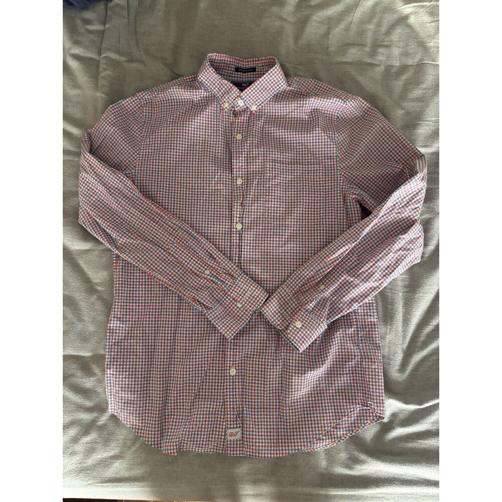 Vineyard Vines Slim Gingham Button Down